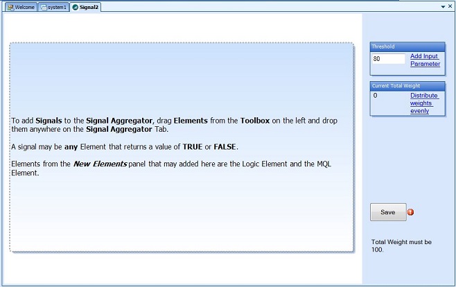 Fuzzy Logic Signal Aggreator EA Builder Signal Entry