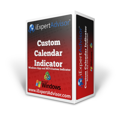 Custom Calendar Toolkit with MT4 Custom Indicator