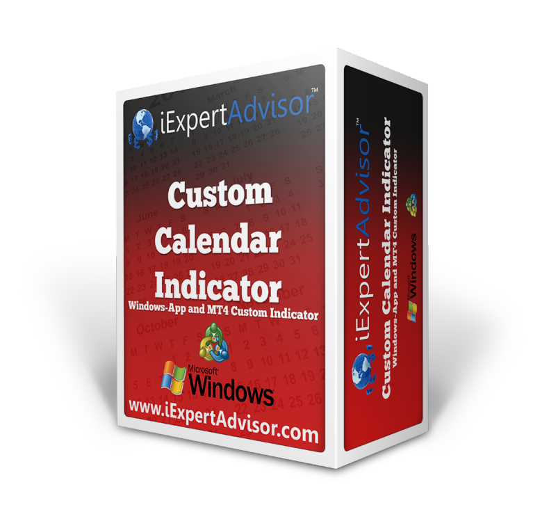 Custom Calendar Kit with MetaTrader 4 Custom Indicator